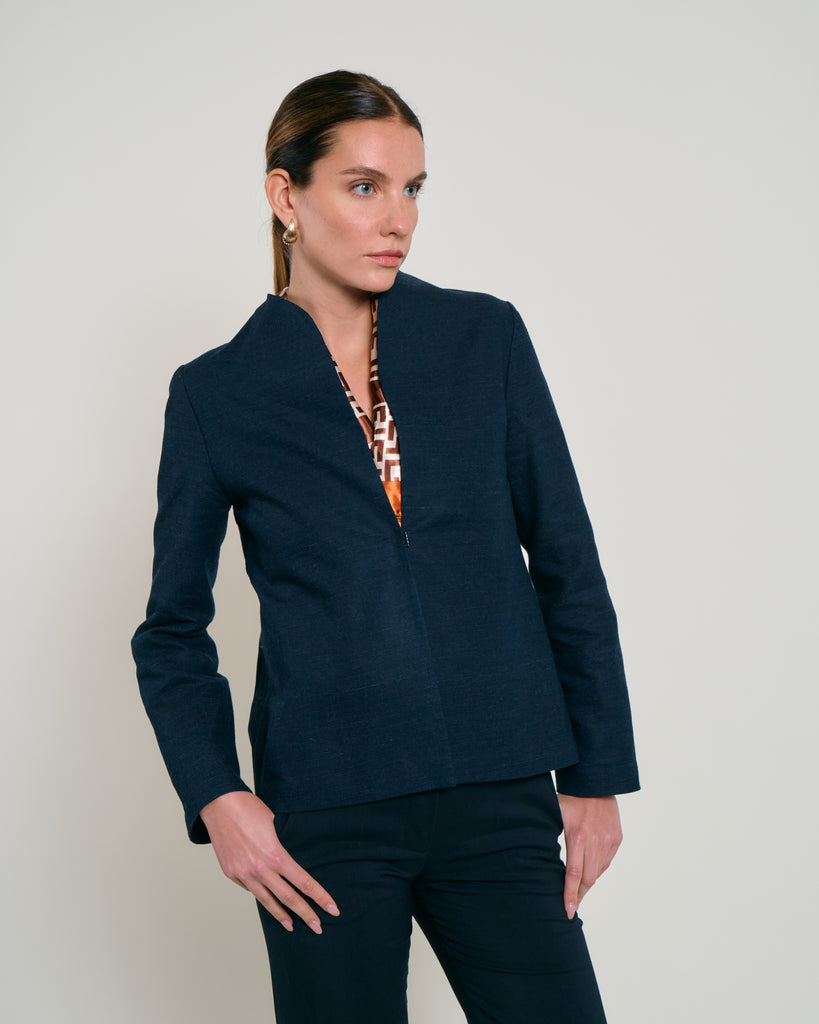 Lea Linen Blazer